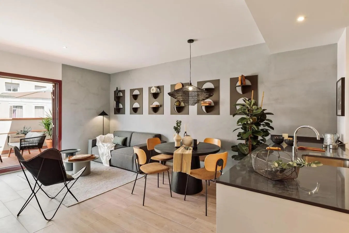 Kline - 2 Bedrooms And Terrace In Sant Antoni برشلونة 0*,